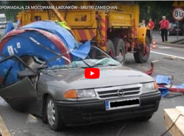 NADAWCY ODPOWIADAJĄ ZA MOCOWANIE ŁADUNKÓW – SKUTKI ZANIECHAŃ